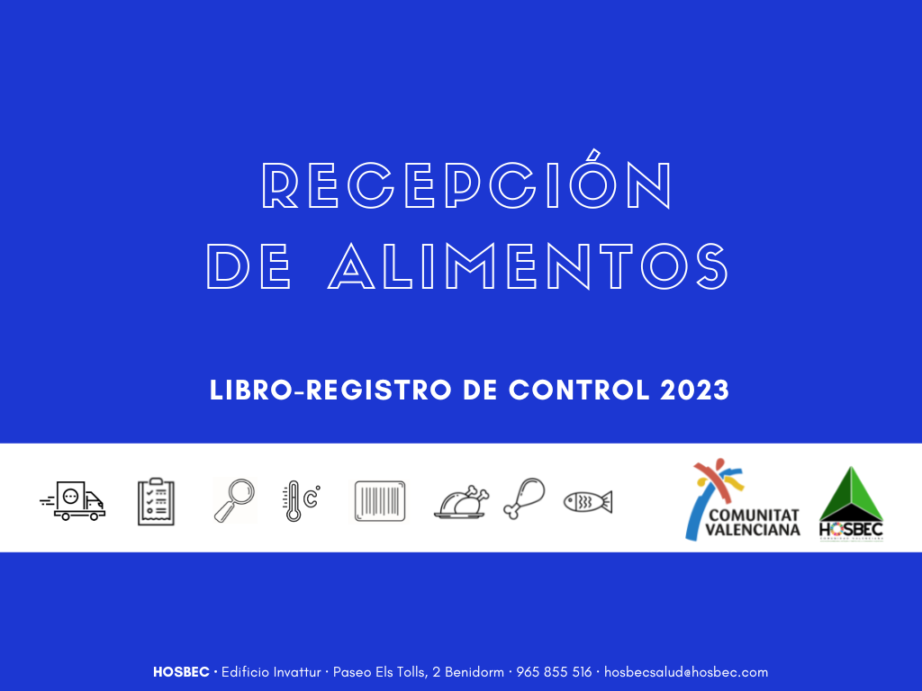 LIBRO-REGISTRO RECEPCIÓN MERCANCÍAS 2023