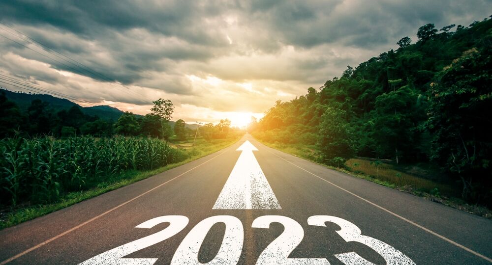 New,Year,2023,Or,Straight,Forward,Concept.,Text,2023,Written