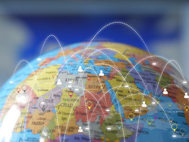 Global,Network,Concept.