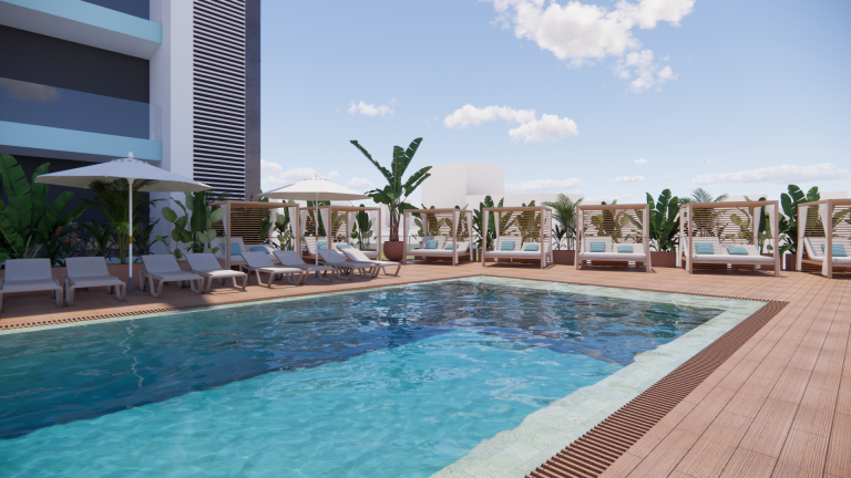 Piscina Hotel Port Benidorm